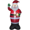 7 Foot Santa Christmas inflatable wiht Gingerbread Cookie